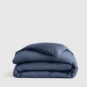 Quince Bamboo Duvet Cover King/Cal Nightfall Blue